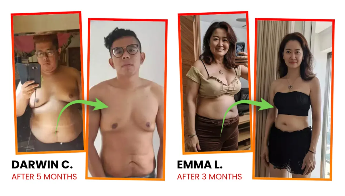 Customer transformation — before and after